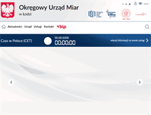 Tablet Screenshot of lodz.gum.gov.pl